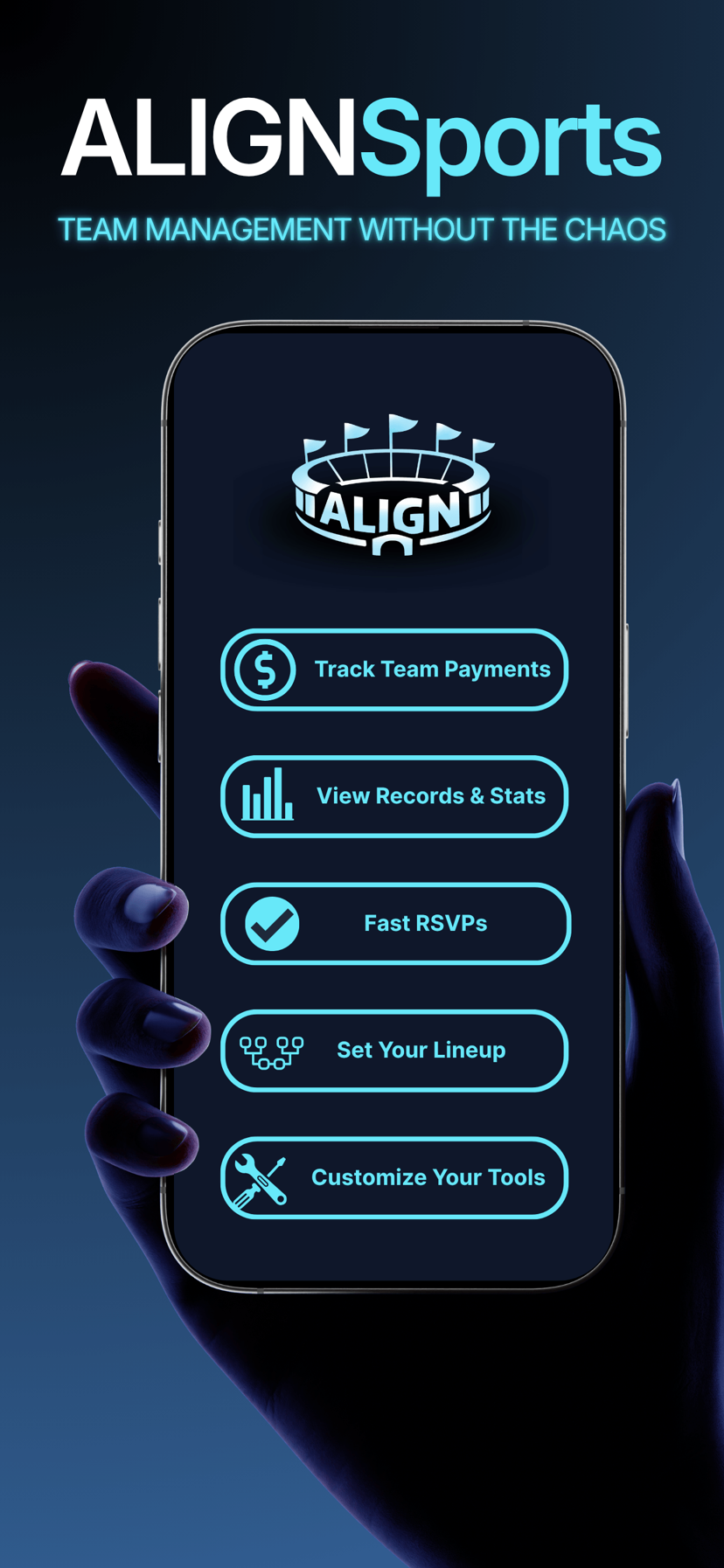 ALIGN Sports — Team Management Without the Chaos